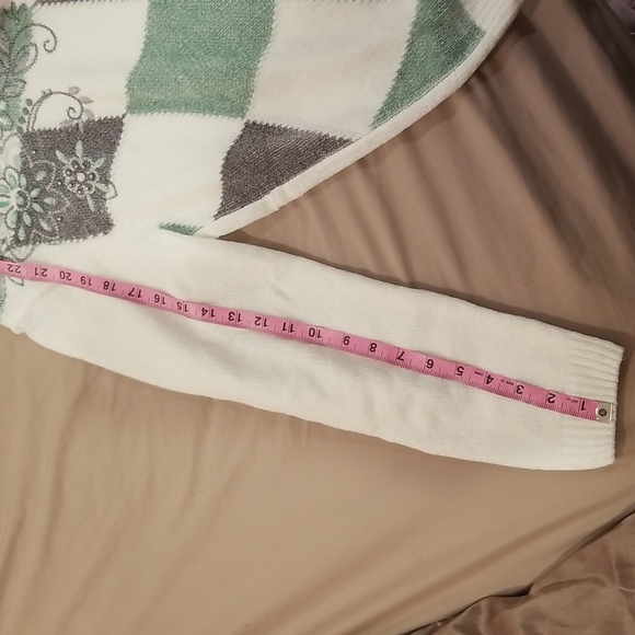 ALFRED DUNNER PXL Vintage Mint Sweater - Picture 10 of 11